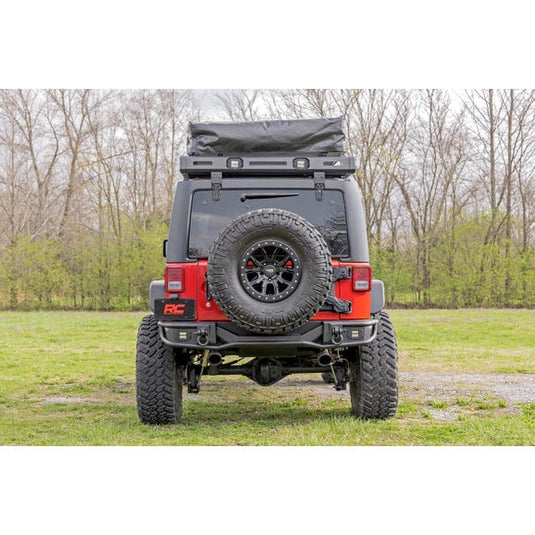 Rough Country 10649 Tubular Rear Bumper for 07-18 Jeep Wrangler JK