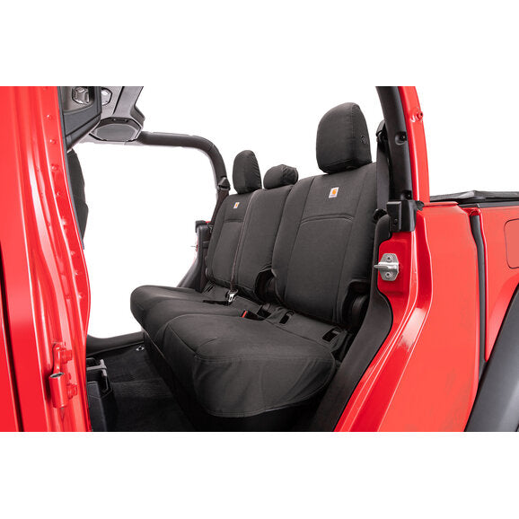 Load image into Gallery viewer, Covercraft Carhartt Super Dux PrecisionFit Custom Seat Covers for 18-24 Jeep Wrangler JL &amp; Gladiator JT
