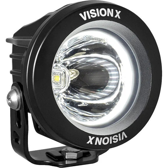 Load image into Gallery viewer, Vision X 9891712 3.7&quot; Round Optimus Series Halo LED Lamp- Single
