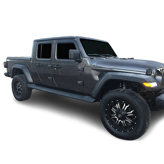 Black Horse Off Road RJEGL20 OEM Replica Running Boards for 20-24 Jeep Gladiator JT