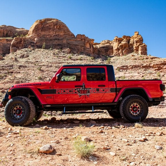 Load image into Gallery viewer, Rock Slide Engineering BD-SS-300-JT4 Gen III Step Sliders for 20-23 Jeep Gladiator JT
