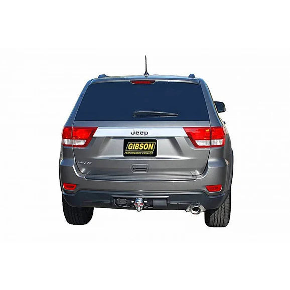 Load image into Gallery viewer, Gibson 617408 4&quot; Single Rear Stainless Steel Exhaust System for 11-13 Jeep Grand Cherokee WK2 with 3.6L
