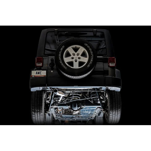 Load image into Gallery viewer, AWE Exhaust 3015-21007 Trail Edition Cat-Back Exhaust for 12-18 Jeep Wrangler JK 3.6L
