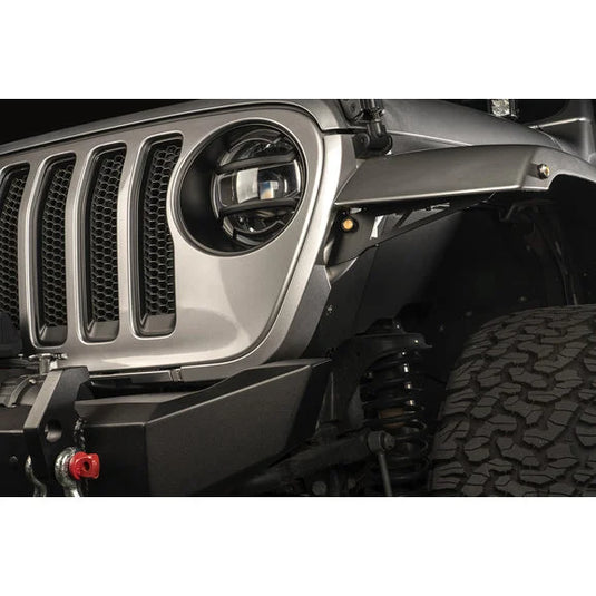 Rugged Ridge Front Fender Chop Brackets for 18-24 Jeep Wrangler JL Sahara & Rubicon, 18-24 Gladiator JT