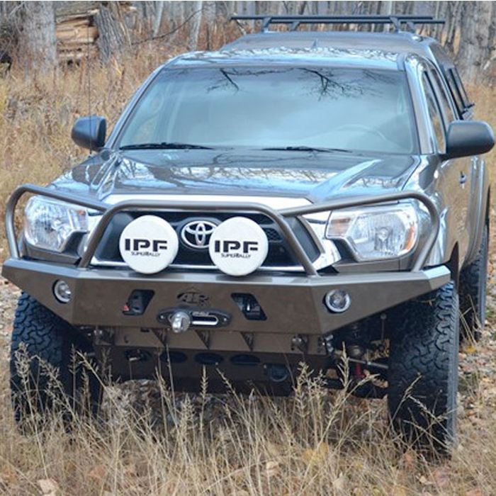 Load image into Gallery viewer, All-Pro 05-15 Tacoma Aluminum APEX Front Bumper
