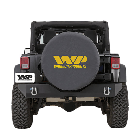 Load image into Gallery viewer, Warrior Products 593 Rear Rock Crawler Bumper with D-Ring Mounts for 07-18 Jeep Wrangler JK
