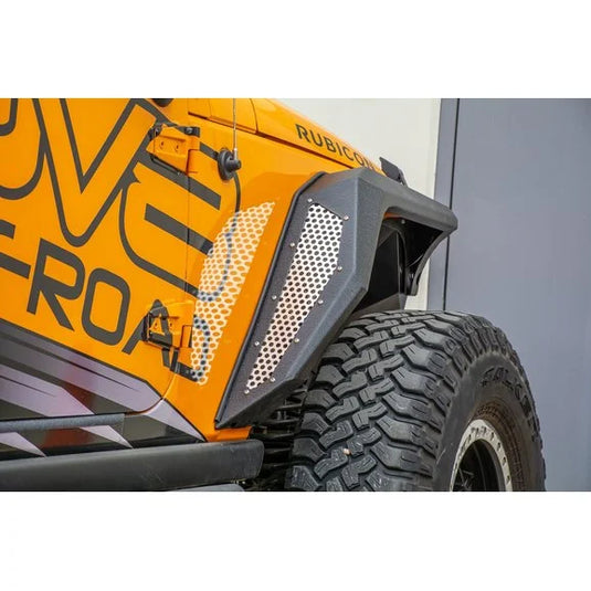 DV8 Offroad FENDB-09 Armor Style Fenders for 07-18 Jeep Wrangler JK