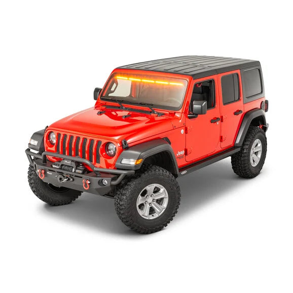 Load image into Gallery viewer, Quadratec Gen II Stealth LED Interior Mount 50” Light Bar for 18-24 Jeep Wrangler JL &amp; Gladiator JT
