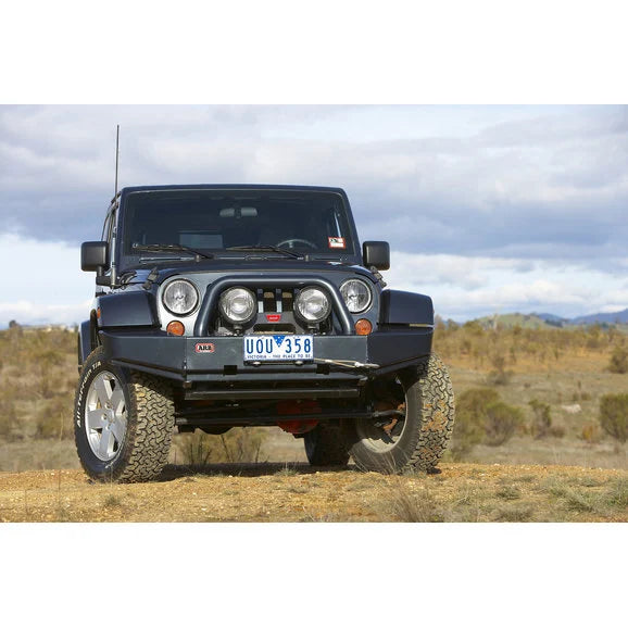 Load image into Gallery viewer, ARB 3450210 Rockbar Bull Bar Bumper in Black for 07-18 Jeep Wrangler JK
