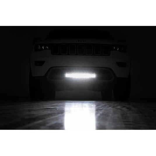 Rough Country 20in LED Light Bar with Bumper Mount Kit for 11-21 Jeep Grand Cherokee WK2