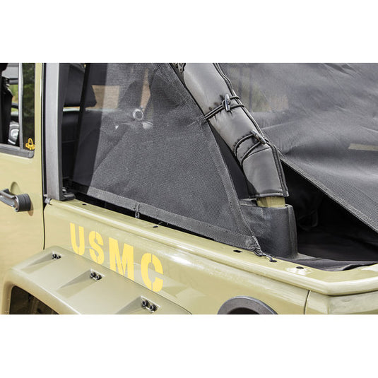 Rugged Ridge 13579.42 Eclipse Cargo Barrier for 07-18 Jeep Wrangler Unlimited 4 Door