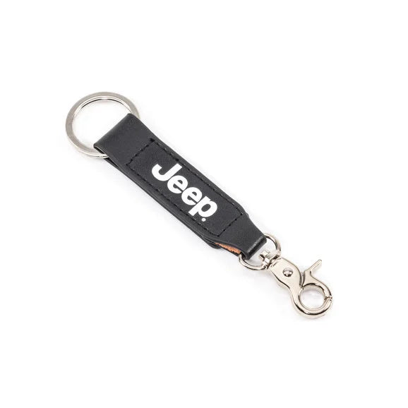 Load image into Gallery viewer, Plasticolor 004375R01 Jeep Logo Vinyl Strap Keychain
