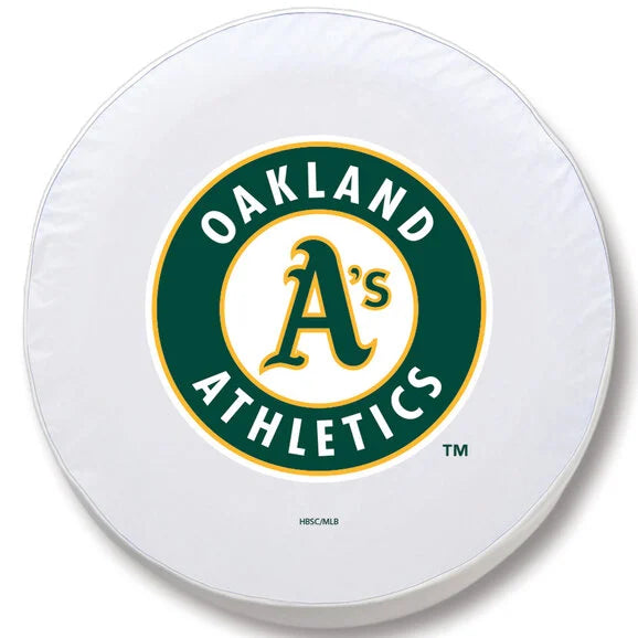 Load image into Gallery viewer, MLB Oakland Athletics Tire Cover
