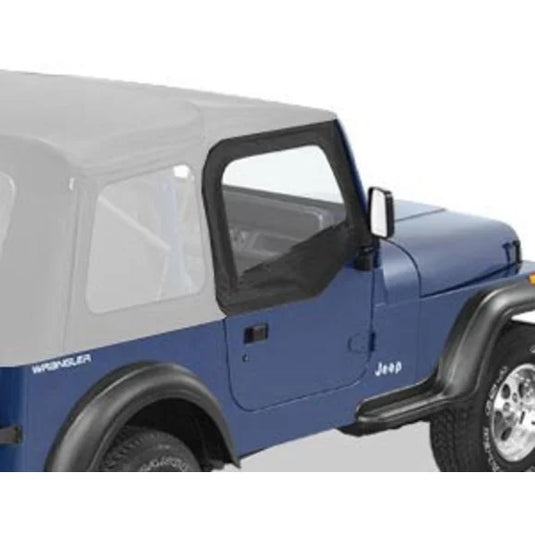 Bestop Soft Upper Doors for 87-95 Jeep Wrangler YJ with Bestop Supertop or Sunrider