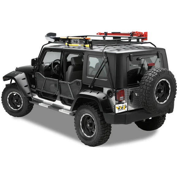 Warrior Products 879 Safari Sport Rack for 07-18 Jeep Wrangler Unlimited JK 4 Door