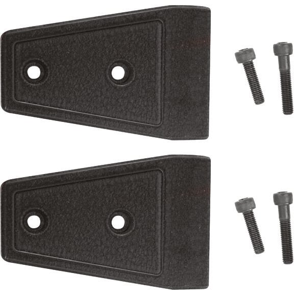 Rugged Ridge 11205.10 Hinge Overlay Set in Textured Black for 07-18 Jeep Wrangler JK