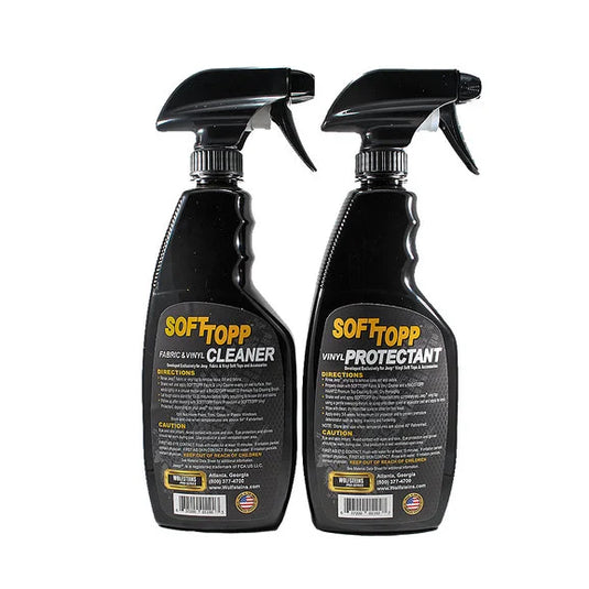 Softtopp Fabric & Vinyl Cleaner and Vinyl Protectant Combo