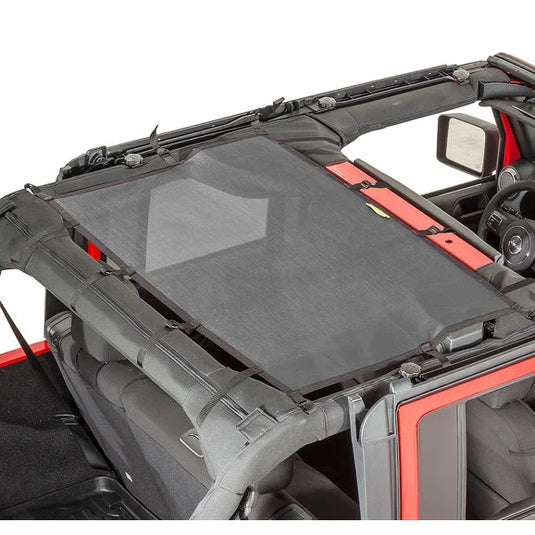 Dirtydog 4X4 Rear Sun Screen for 07-18 Jeep Wrangler Unlimited JK 4 Door