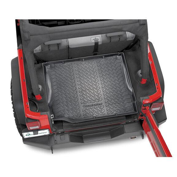 Load image into Gallery viewer, Quadratec Ultimate All Weather Rear Cargo Liner for 07-18 Jeep Wrangler JK
