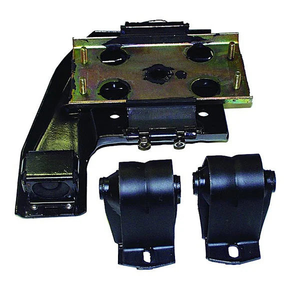 Crown Automotive 52019201KX Engine & Transmission Mount Kit for 87-89 Jeep Cherokee XJ with BA10/5 Transmission