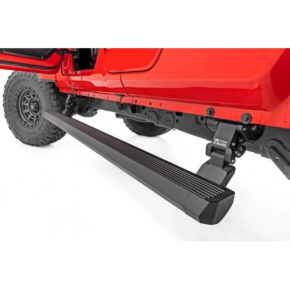 Load image into Gallery viewer, Rough Country PSR610530  Power Running Boards for 20-24 Jeep Gladiator JT
