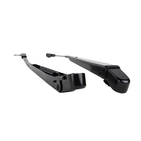 Load image into Gallery viewer, Kentrol 50545 Windshield Wiper Arm Pair in Black for 87-95 Jeep Wrangler YJ
