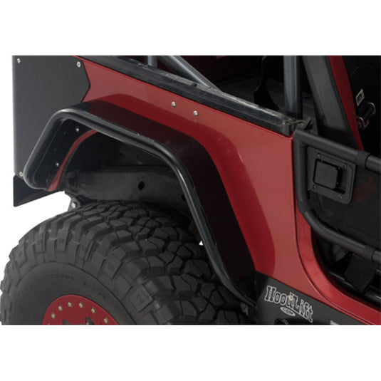 Warrior Products 6.5" Rear Tube Flares for 87-95 Jeep Wrangler YJ