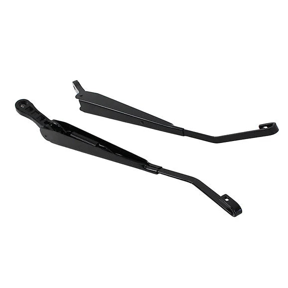 Load image into Gallery viewer, Kentrol 50591 Windshield Wiper Arm Pair in Black for 07-18 Jeep Wrangler JK
