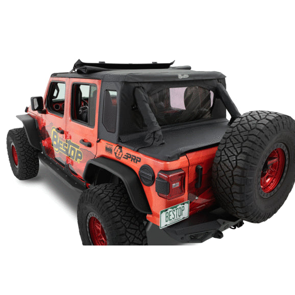 Load image into Gallery viewer, Bestop Trektop Halftop for 18-24 Jeep Wrangler JL Unlimited
