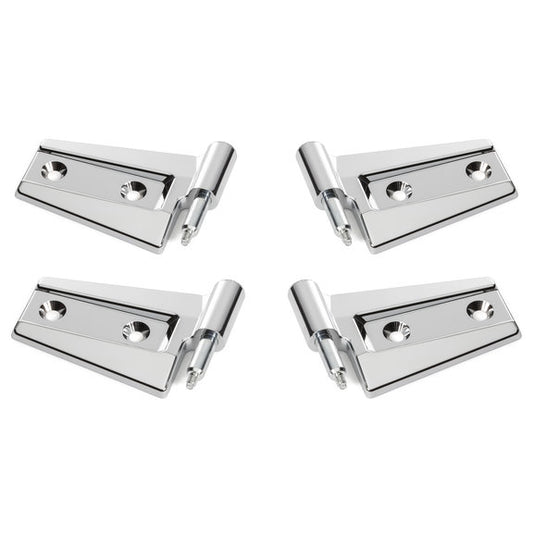 Quadratec Replacement Door Hinge Set for 07-18 Jeep Wrangler JK