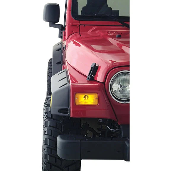 Load image into Gallery viewer, Bushwacker 10917-07 4 3/4&quot; Pocket Style Fender Flares for 97-06 Jeep Wrangler TJ &amp; Unlimited
