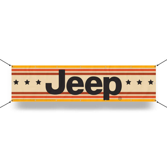 Load image into Gallery viewer, Jeep Merchandise Jeep Logo Banner
