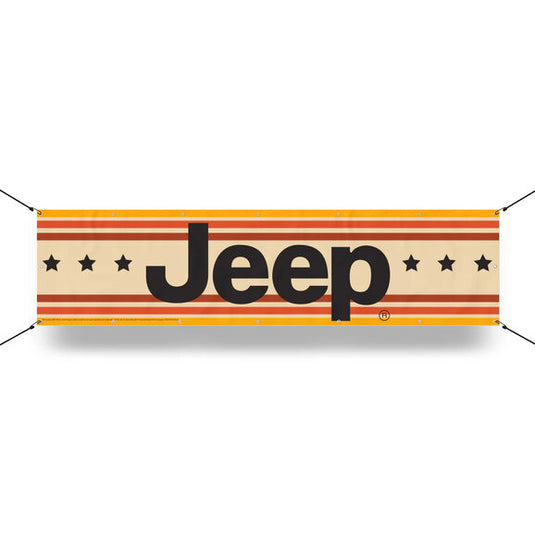 Jeep Merchandise Jeep Logo Banner