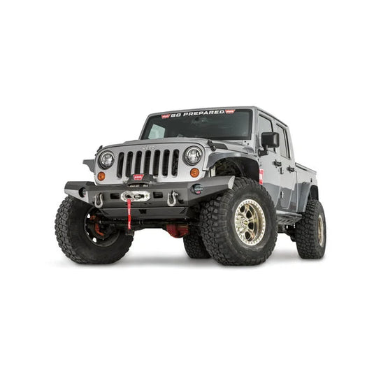 WARN 101420 Elite Series Front Bumper for 07-18 Jeep Wrangler JK