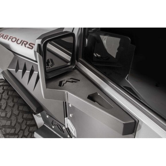 Load image into Gallery viewer, Fab Fours JK3001-1 Door Mirror Armor for 07-18 Jeep Wrangler JK
