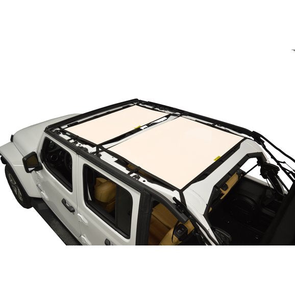 Load image into Gallery viewer, Dirtydog 4X4 Front &amp; Rear Sun Screen for 18-23 Jeep Wrangler JL Unlimited
