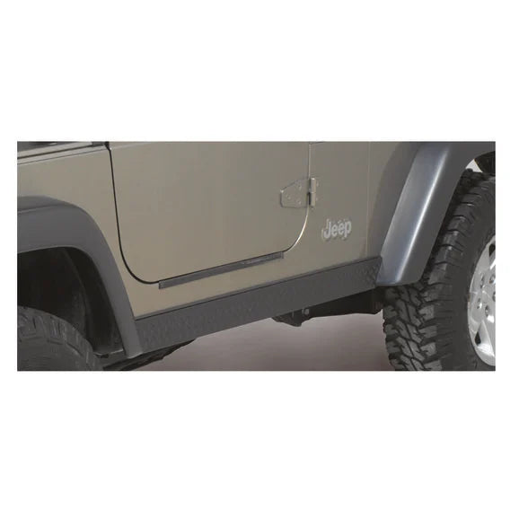 Load image into Gallery viewer, Rugged Ridge 11650.05 Side Rocker Panels for 97-06 Jeep Wrangler TJ
