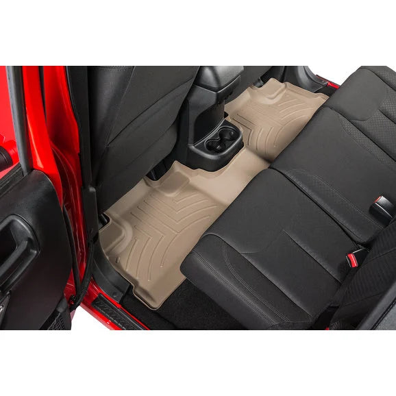 Load image into Gallery viewer, WeatherTech DigitalFit Front &amp; Rear FloorLiner for 07-13 Jeep Wrangler Unlimited JK
