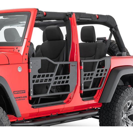 TACTIK Tube Doors for 07-18 Jeep Wrangler JK