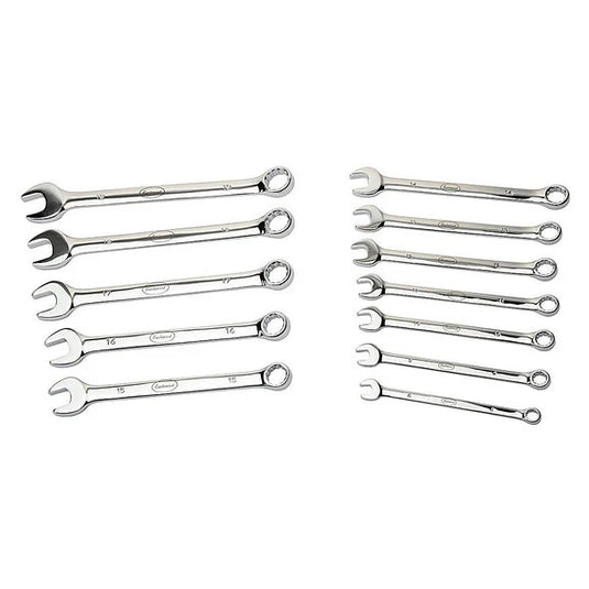 Eastwood 32062 Eastwood 12pc Standard Wrench Set MM Includes Metric Sizes: 8, 9,10,11,12,13,14, 15,16,17,18,19mm