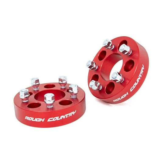 Rough Country 1.5in Wheel Spacers for Jeep Vehicles with 5x4.5 Bolt Pattern