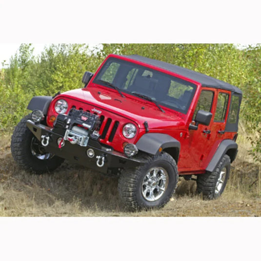 WARN 89430 Rock Crawler Front Bumper for 07-18 Jeep Wrangler JK