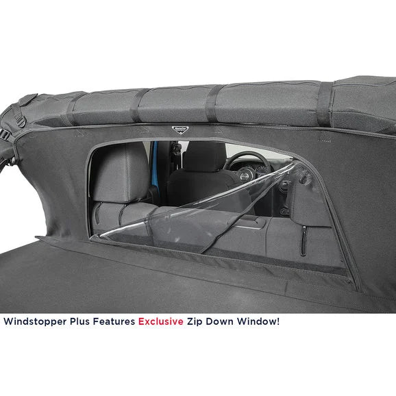 Load image into Gallery viewer, MasterTop Ultimate Summer Combo Tops in MasterTwill® Fabric for 07-18 Jeep Wrangler JK Unlimited 4 Door
