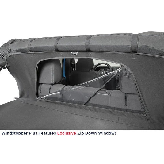 MasterTop Ultimate Summer Combo Tops in MasterTwill® Fabric for 07-18 Jeep Wrangler JK Unlimited 4 Door