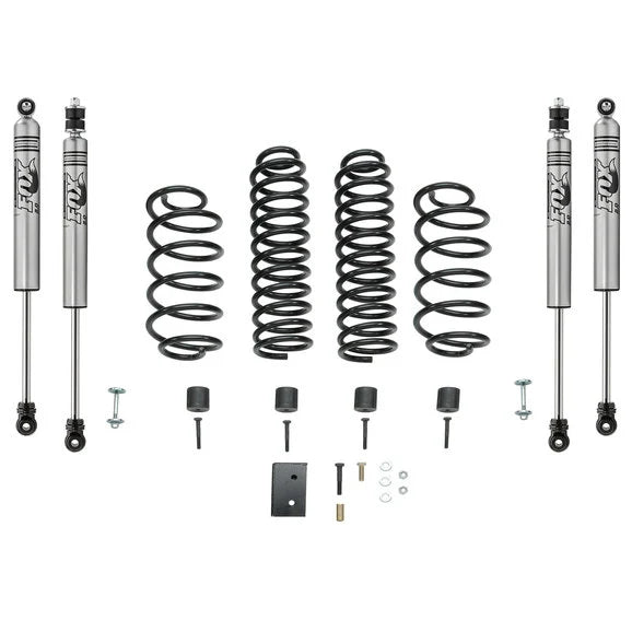 Load image into Gallery viewer, Quadratec 2.5&quot; Coil Spring Suspension Lift Kit with FOX IFP Mono-Tube Shocks for 97-06 Jeep Wrangler TJ &amp; Unlimited
