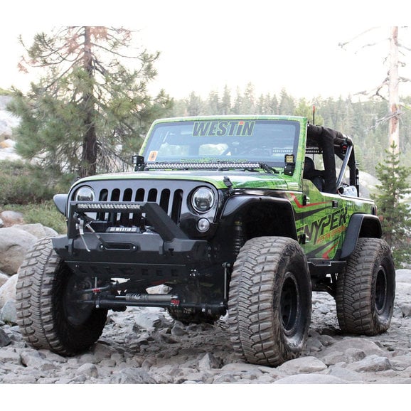 Load image into Gallery viewer, Westin WJ2 Front Stubby Bumper for 07-18 Jeep Wrangler JK
