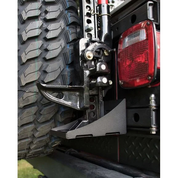 MORryde JP54-024 Off-Road Jack Carrier for 97-06 Jeep Wrangler TJ with MORryde Tailgate Hinges