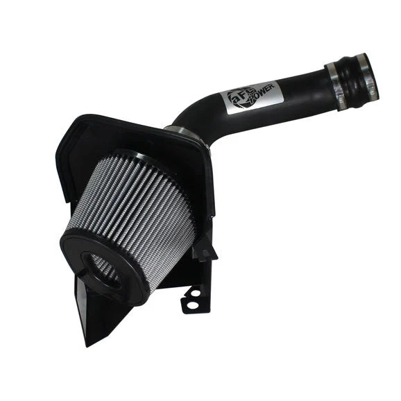 aFe Power 51-12472 Magnum Force Stage 2 Air Intake with Pro Dry S Filter for 2014 Jeep Grand Cherokee WK2 with 3.0L EcoDiesel