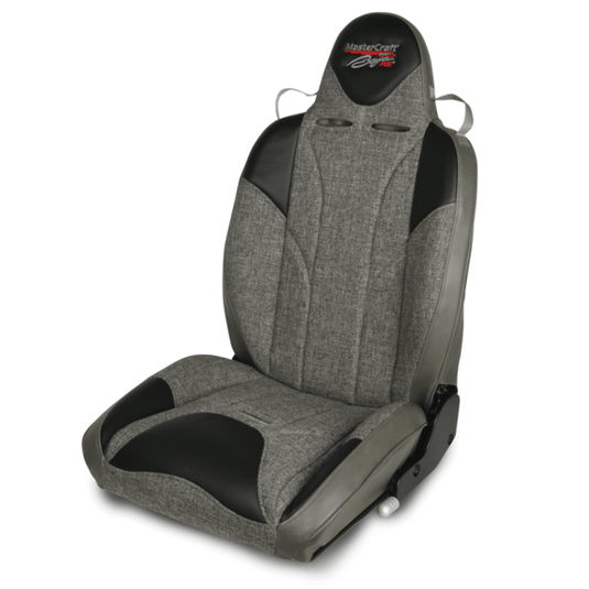 MasterCraft Baja Dirt Sport Driver Seat with Fixed Headrest for 76-14 Jeep Wrangler CJ, YJ, TJ, JK & Unlimited