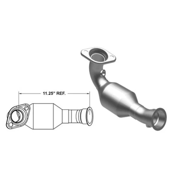 Magnaflow 93238 49 State Direct Fit Front Passenger Side Catalytic Converter for 02-03 Jeep Liberty KJ with 3.7L